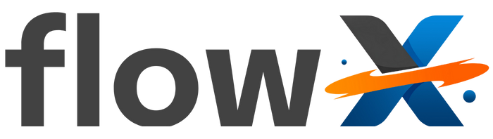 the flowX logo